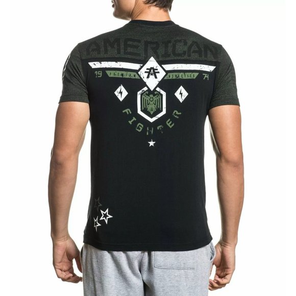 AMERICAN FIGHTER Men's T-Shirt S/S FAIRBANKS TEE - Picture 7 of 8